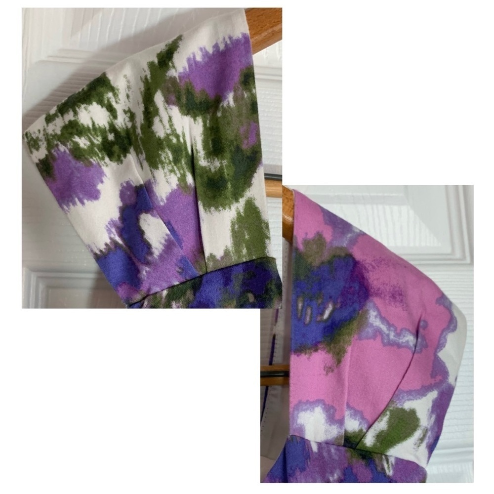 Signature Ella Watercolor Empire Waist Dress, [Sz 22W] - Picture 9 of 11